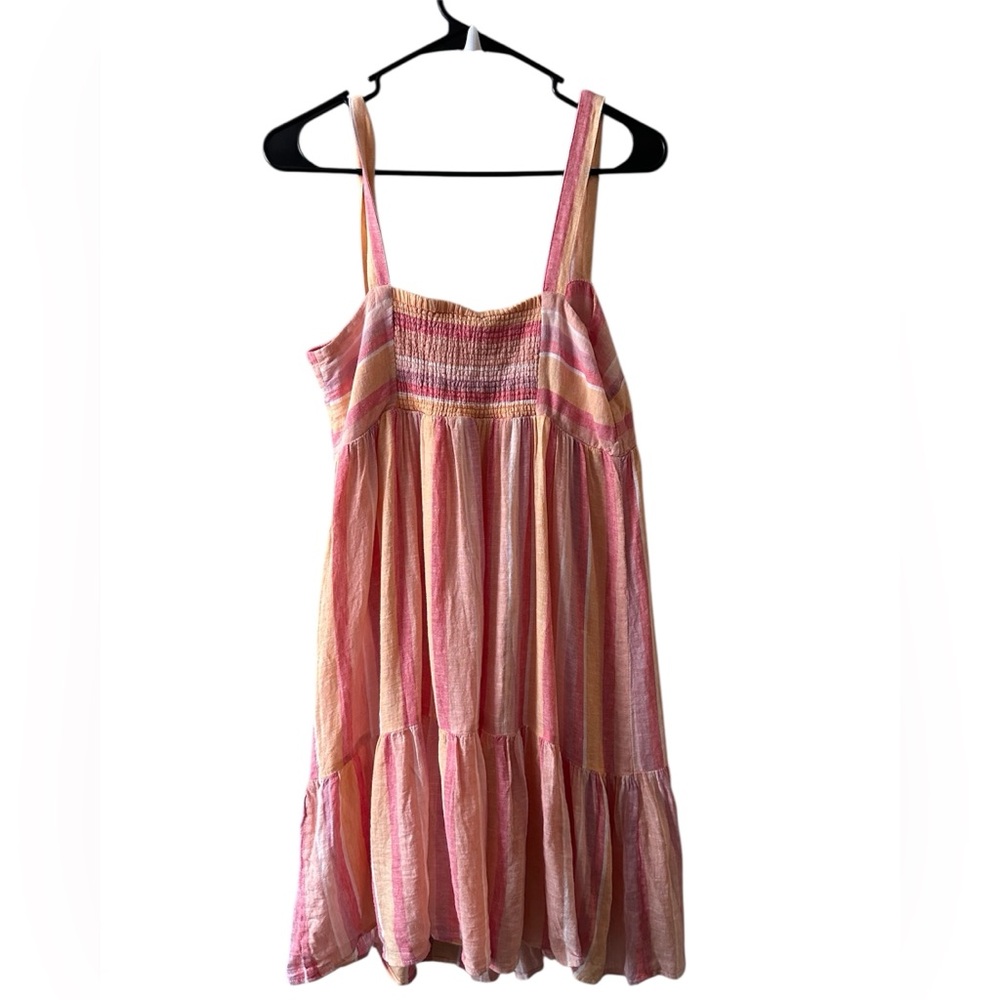 Rails linen Striped Dress NWT - Picture 3 of 4